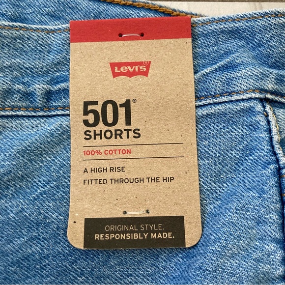 NWT Levi’s 501 shorts - Picture 4 of 7